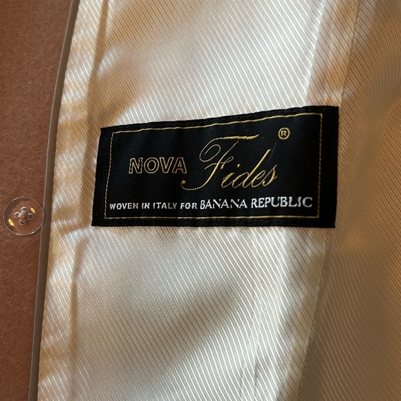 Banana Republic wool blend wrap tie coat - Picture 4 of 6